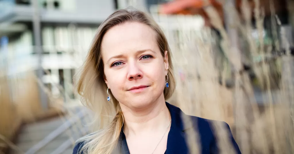 STORFORNØYD: Bente Bergmann Bråthen anbefaler alle å ta HKs jobbsøkerkurs.